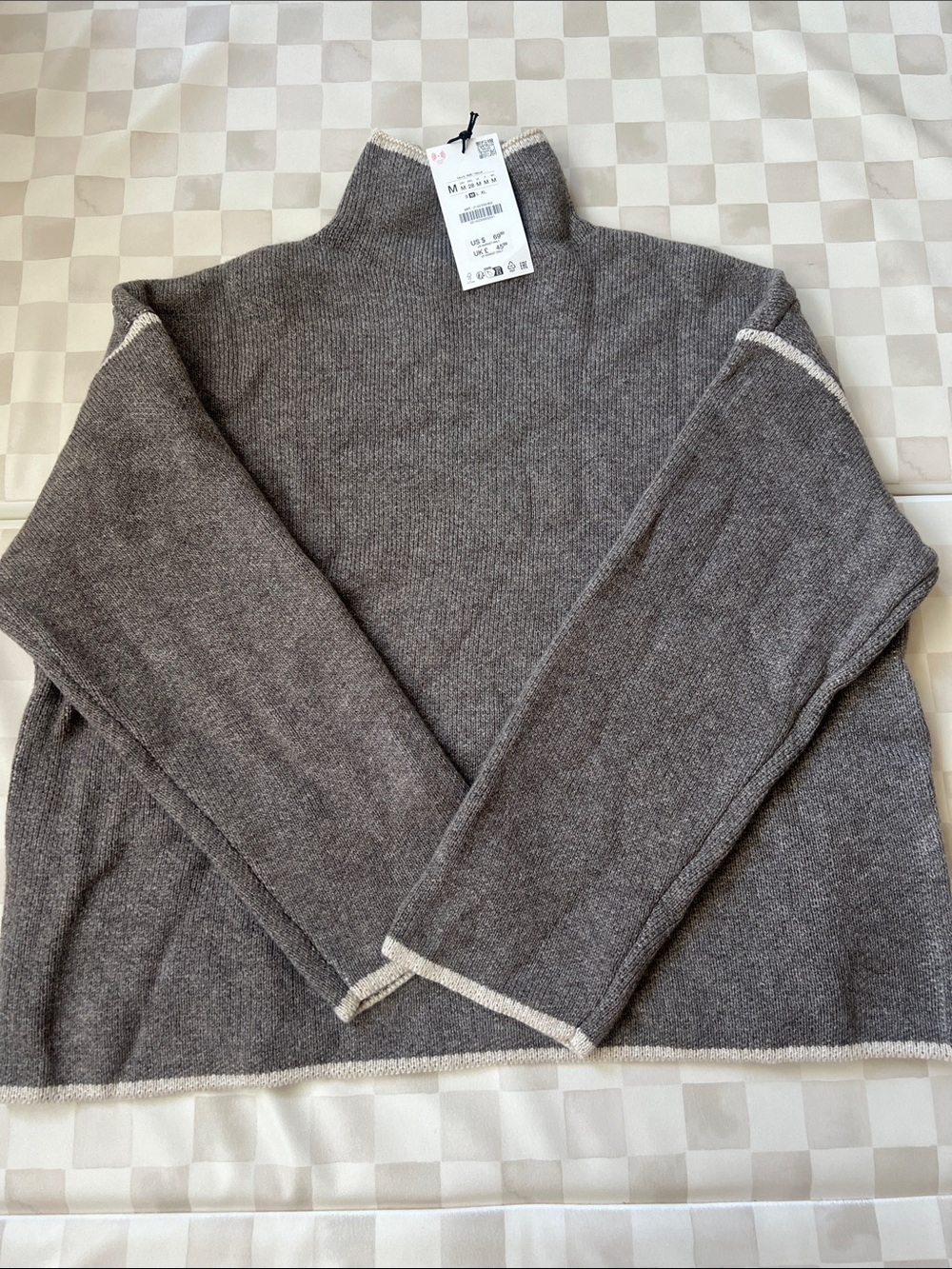 NWT! Zara Mock Neck Sweater